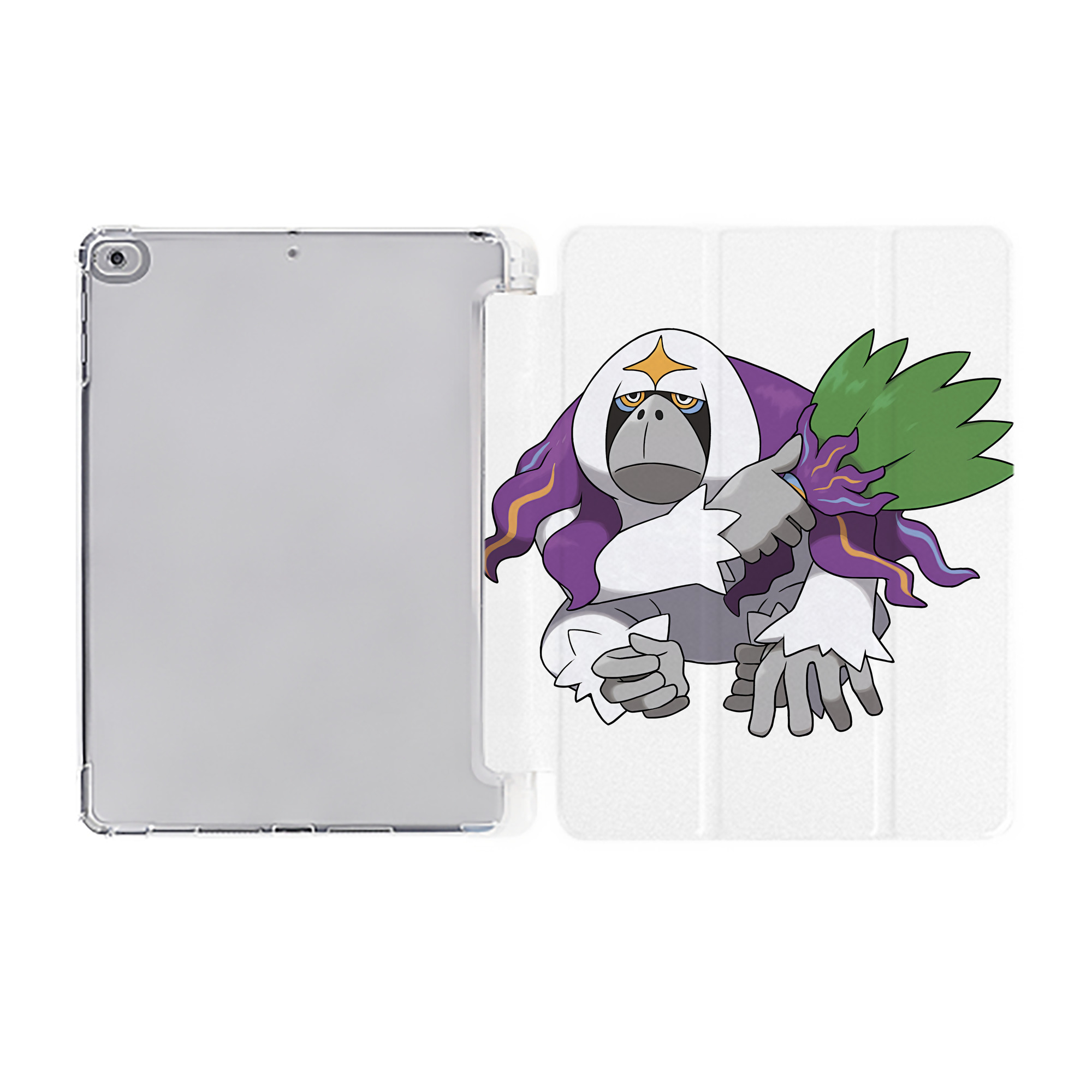 （画像用） ポケットモンスター Pokémon IPad ケース ペン収納付き 三つ折りスタンド PUレザー×シリコン 対応機種9.5/10.5/10.9インチ